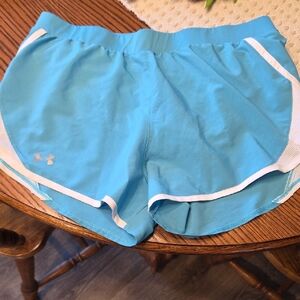 Under Armour Women's Light Blue Athletic Shorts